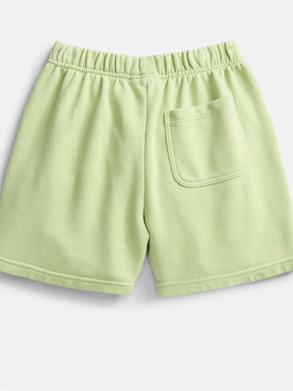 Boys fleece Light Green Shorts